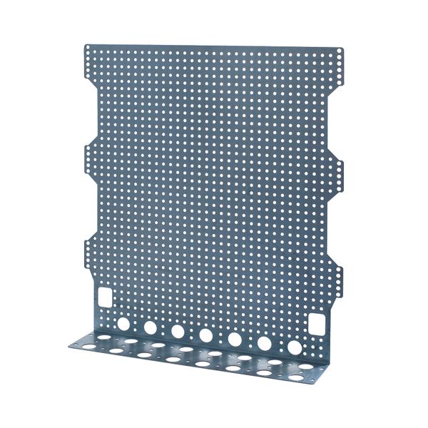 PM3x18G mounting plate perforated - bent for the socket image 1