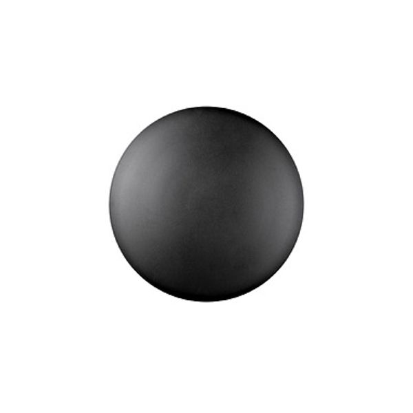 MANA 60 lampshade round  H: 4.2 cm black image 1