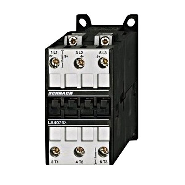 Contactor, 11kW, 24VDC, 3NO main contacts image 1