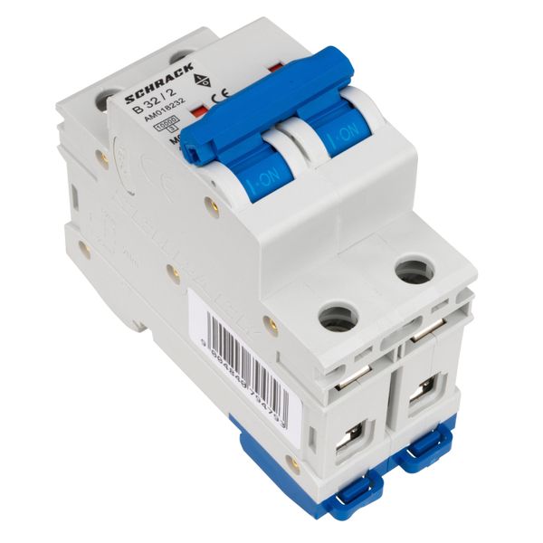 Miniature Circuit Breaker (MCB) AMPARO 10kA, B 32A, 2-pole image 4