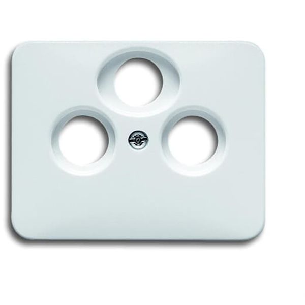 1743-03-24G CoverPlates (partly incl. Insert) carat® Studio white image 1