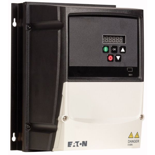 Variable frequency drive, 230 V AC, 3-phase, 7 A, 1.5 kW, IP66/NEMA 4X, Radio interference suppression filter, Brake chopper, 7-digital display assemb image 4