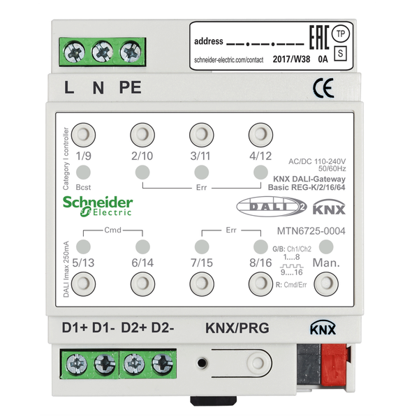 KNX DALI-Gateway Basic REG-K/2/16/64 image 4