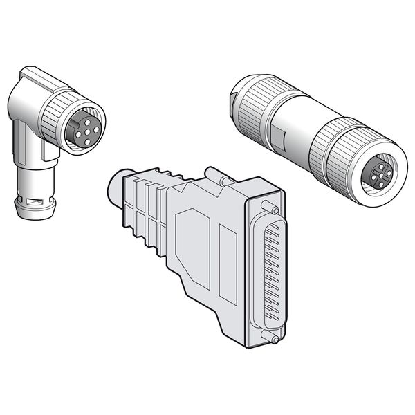 LXM ACC CONNECTOR SET, PROFIBUS image 1