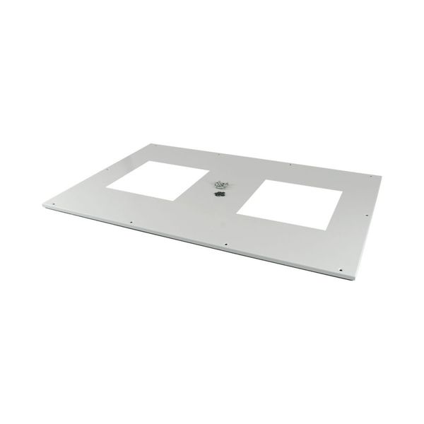 Top plate for OpenFrame, fan, W=1350mm, grey image 3