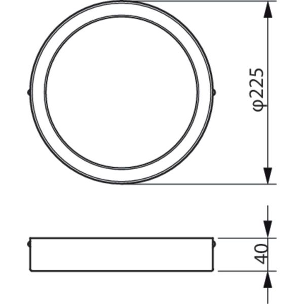 DN065C G3 LDNR LED20/830 19.5W D225 RD image 5