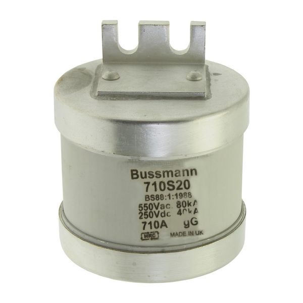 Fuse-link, low voltage, 710 A, AC 550 V, DC 250 V, BS88, 83 x 112 mm, gL/gG, BS image 20