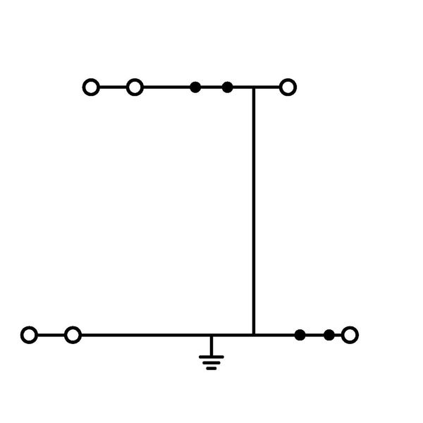 3-conductor, double-deck terminal block 6-conductor ground terminal bl image 3