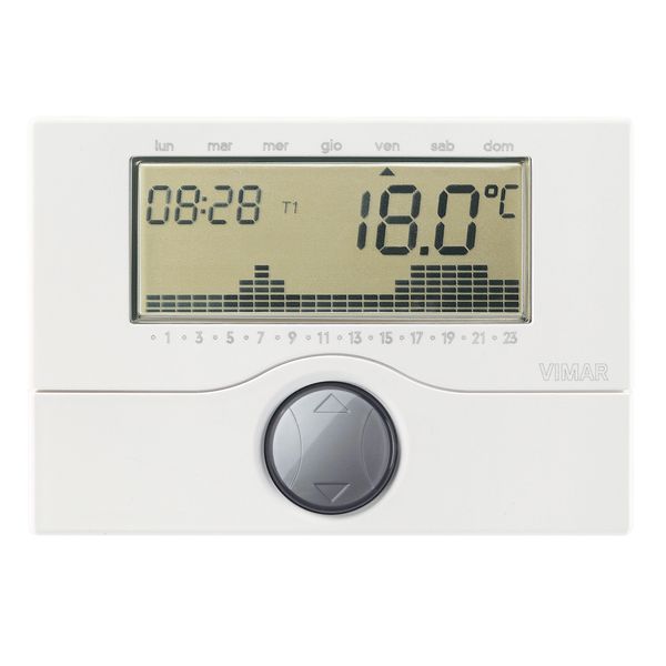 Surface battery-timer-thermostat white image 1