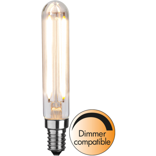 LED Lamp E14 T20 Clear image 1