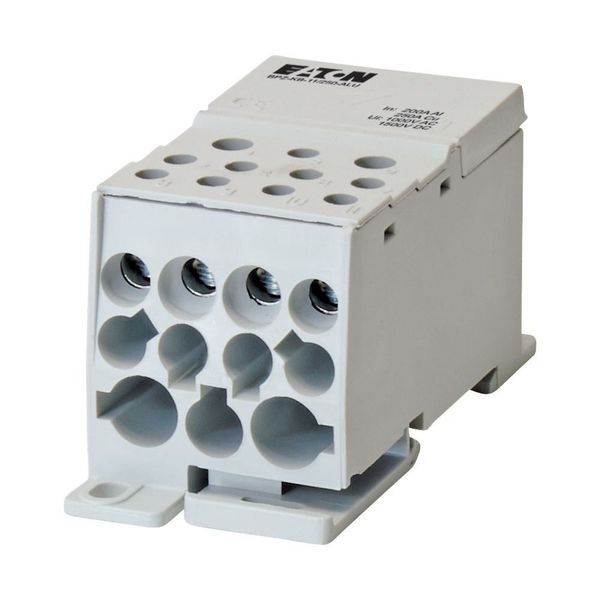 Terminal block, 1 pole, 250A, 11 output terminals, ALU image 6