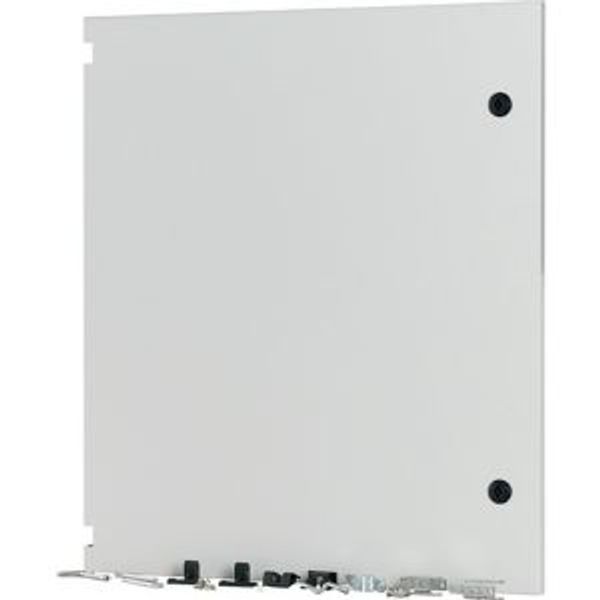 Section wide door, closed, HxW=700x600mm, IP55, grey image 4