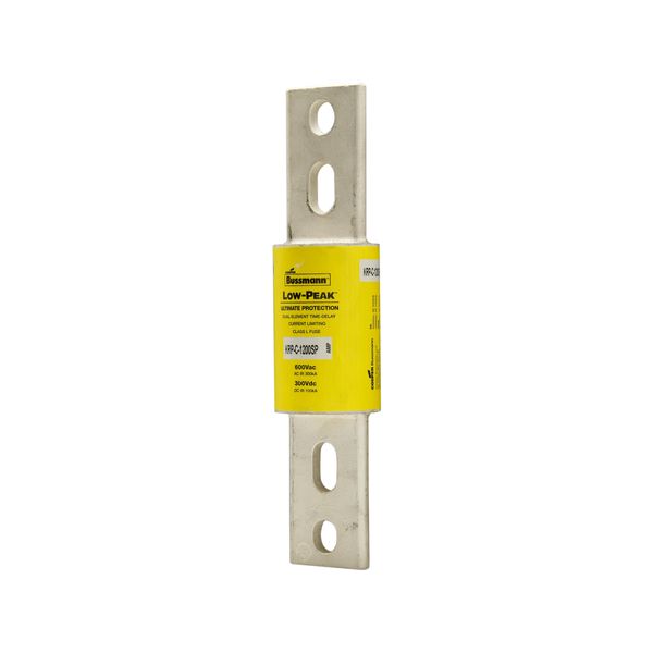 Eaton Bussmann Series KRP-C Fuse, Current-limiting, Time-delay, 600 Vac, 300 Vdc, 1200A, 300 kAIC at 600 Vac, 100 kAIC Vdc, Class L, Bolted blade end X bolted blade end, 1700, 2.5, Inch, Non Indicating, 4 S at 500% image 15