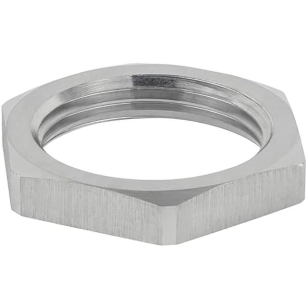 LNSS/100 STAIN.STEEL NPT100 LOCKNUT image 1