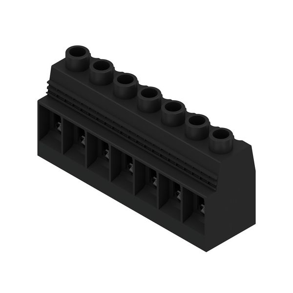 PCB terminal, 15.00 mm, Number of poles: 7, Conductor outlet direction image 4