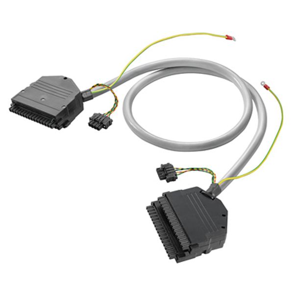 PLC-wire, Digital signals, 36-pole, Cable LiYCY, 1 m, 0.50 mm² image 1