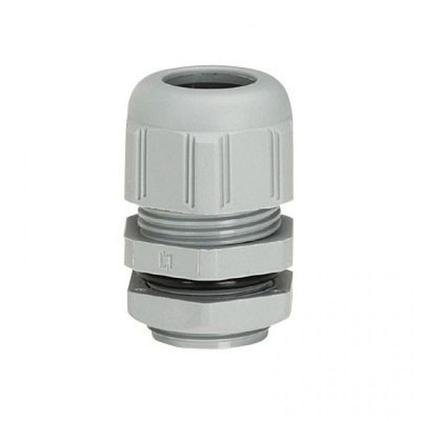Cable gland, PG48, 34-44mm, PA6, light grey RAL7035, IP68 image 1