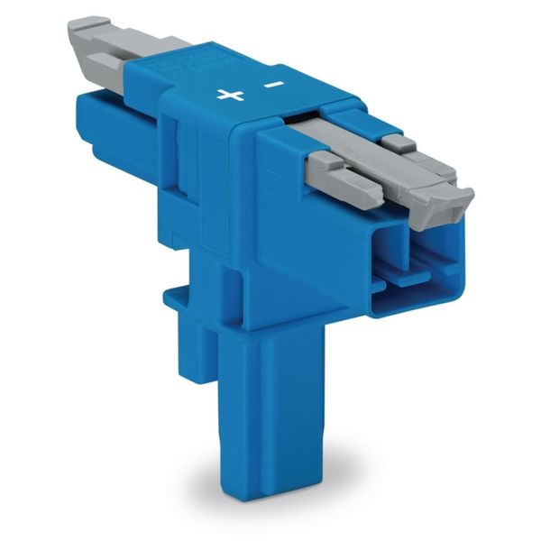 T-distribution connector 2-pole Cod. I blue image 3