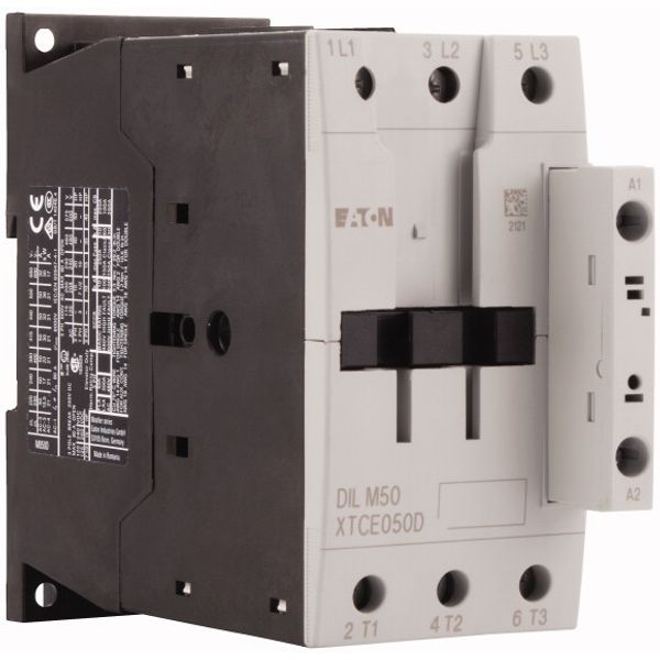 Contactor, 3 pole, 380 V 400 V 22 kW, 110 V 50 Hz, 120 V 60 Hz, AC operation, Screw terminals image 4