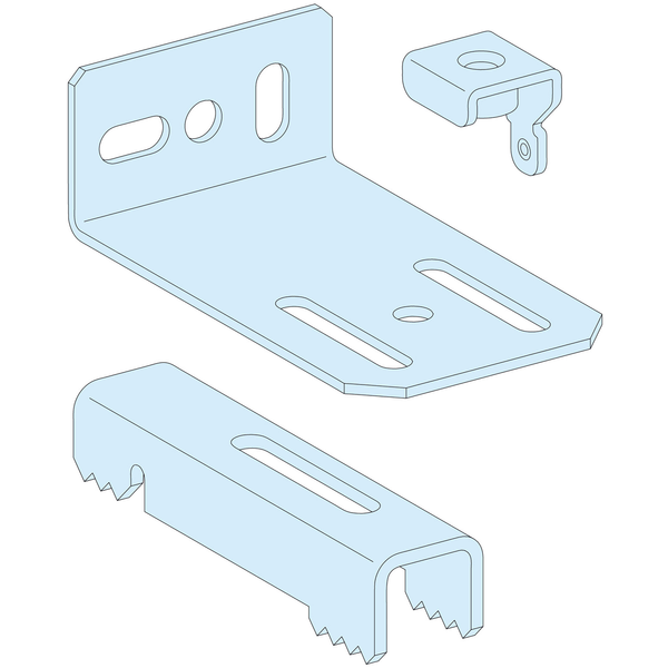 FLOOR/WALL FIXING KIT image 1