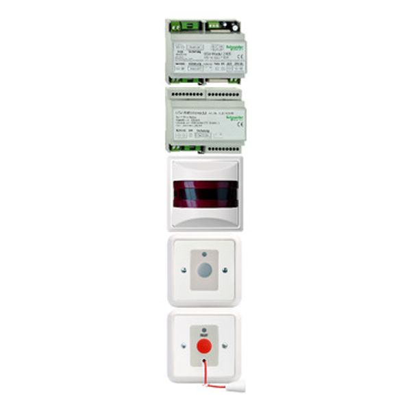 Disabled WC set with UPS power supply and battery module image 1