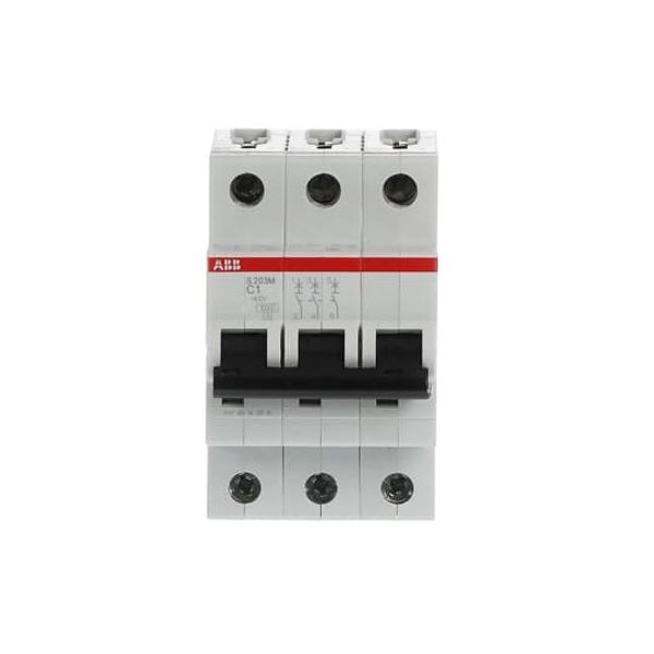 S203M-D2 Miniature Circuit Breaker - 3P - D - 2 A image 3