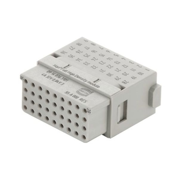 Han Full High Density Module, crimp-F image 1