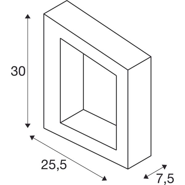 BOOKAT 15W 920 / 990lm ?80 100-277V 3/4K IP65 anthracite image 2