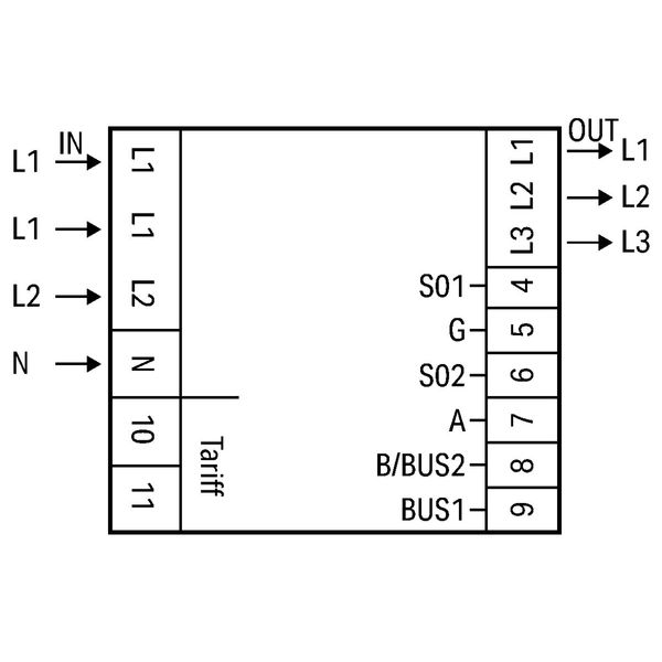 Energy meter (MID) for direct connection 65A image 4