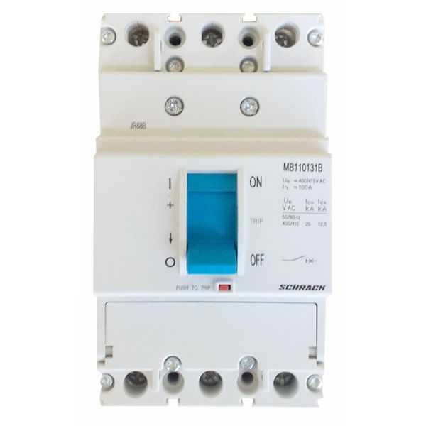 Circuit Breaker MB1, 25kA, cable-lug, 100A, 3-pole image 1