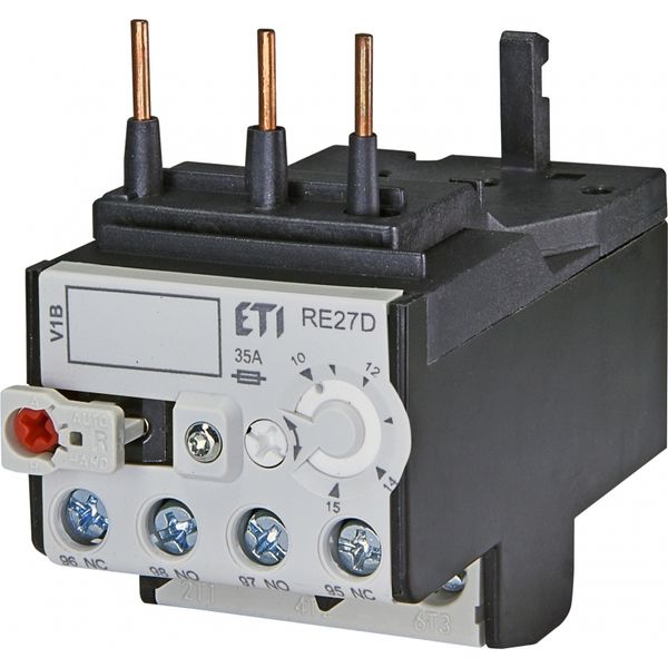 Thermal overload relay, RE27D-17 image 1