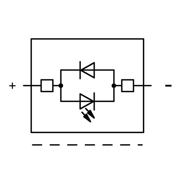 Component plug for carrier terminal blocks 2-pole gray image 3