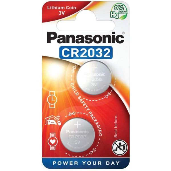 PANASONIC Lithium CR2032 BL2 image 1