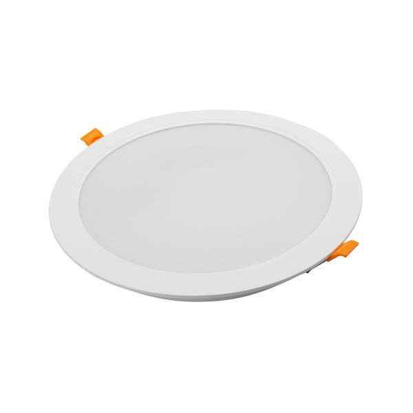 DURE 3 DOWNLIGHT 24W NW 230V 110DEG IP54 IK06 220X34 WHITE ROUND INTEGRATED DRIVE image 7