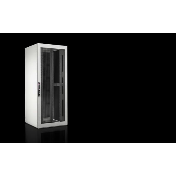 TX Colocation rack, 47 U, WxHxD: 800 x 2200 x 1200 mm, RAL 7035 image 1