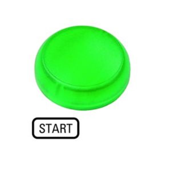 Lens, indicator light, green, flush, START image 2