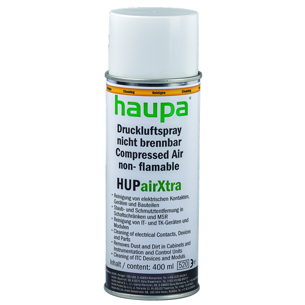 Compressed Air HUPairXtra aerosol 500ml non-flammable image 1