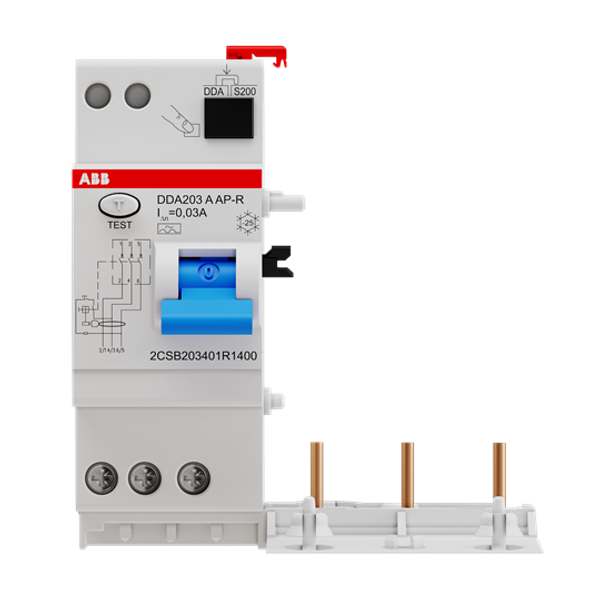 DDA203 A-40/0.03 AP-R Residual Current Device Block image 5