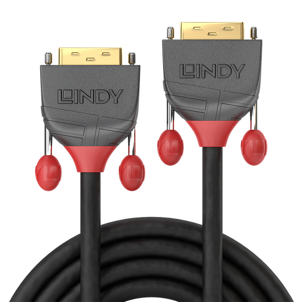 10m DVI-D SLD Single Link Cable, Anthra Line DVI-D Single Link Male to Male image 2