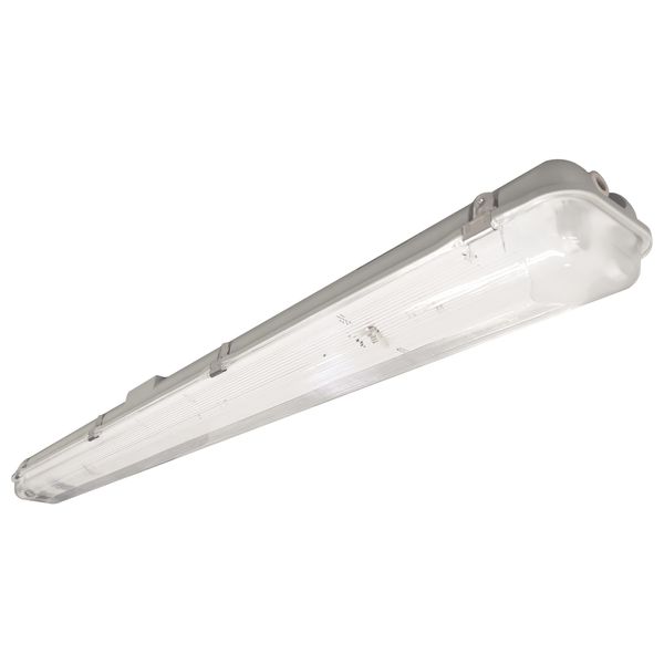 STAR-118 PC/PC IP65 LED  tube luminaire metal clipsSEP image 1