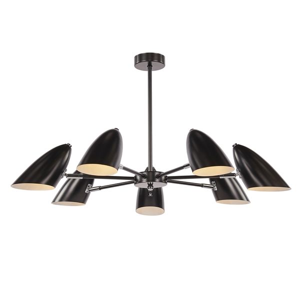 Modern Aida Chandelier Black image 1