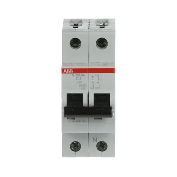 S201-D6NA Miniature Circuit Breaker - 1+NP - D - 6 A image 4