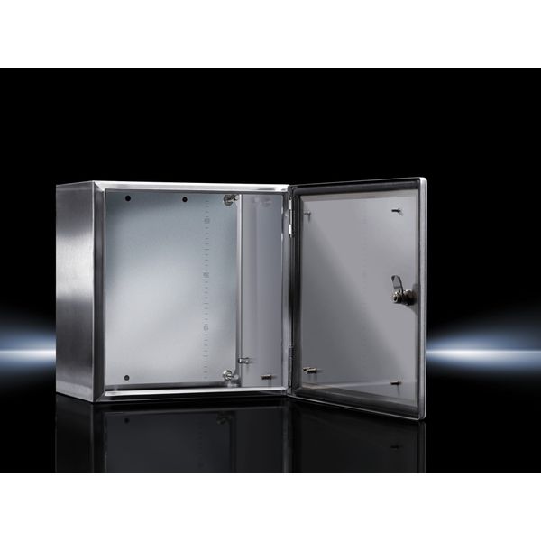 KE Ex enclosure, WHD: 600x760x210 mm, Stainless steel 1.4301 image 1