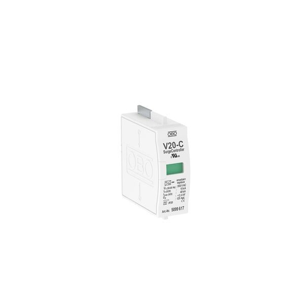 V20-C 0-550 SurgeController V20, plug-in arrester 550 V image 1