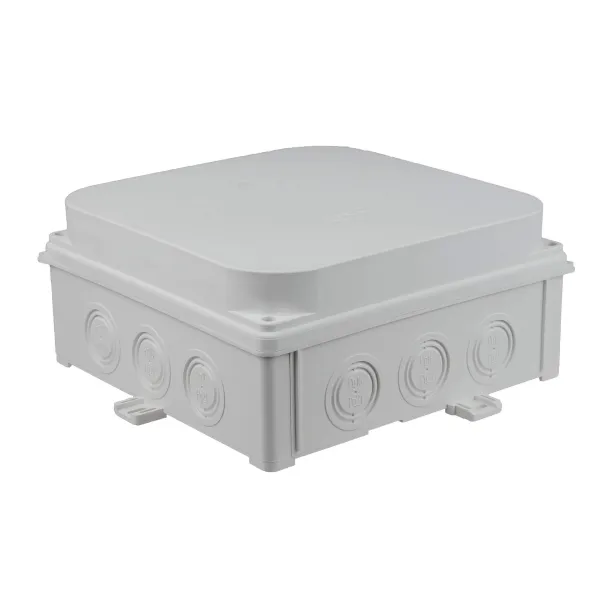 Surface junction box N180x180S grey image 1