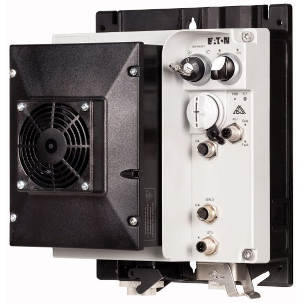 Speed controllers, 8.5 A, 4 kW, Sensor input 4, AS-Interface®, S-7.4 for 31 modules, HAN Q4/2, STO (Safe Torque Off), with fan image 2