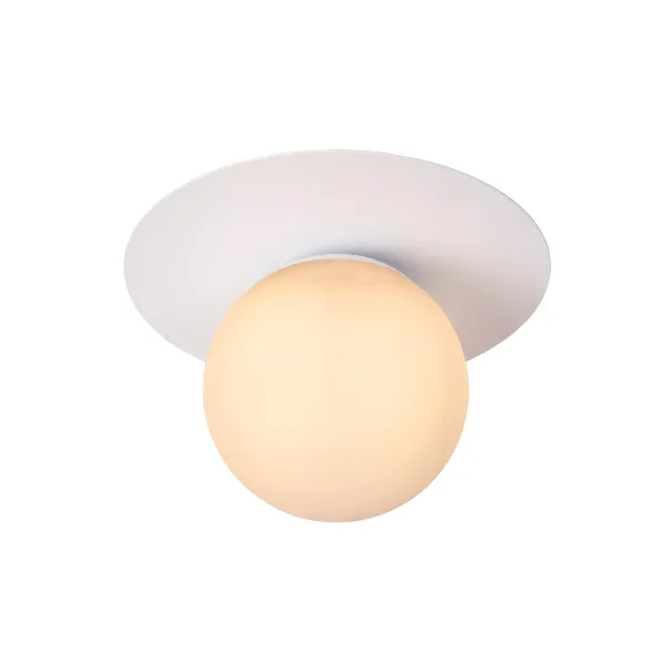 Lucide TRICIA - Flush ceiling light - Ø 25 cm - 1xE27 - White image 1