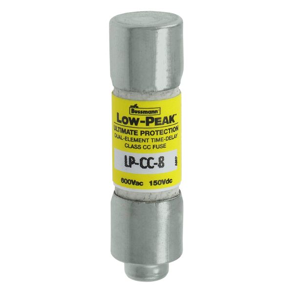 Fuse-link, LV, 8 A, AC 600 V, 10 x 38 mm, CC, UL, time-delay, rejection-type image 8