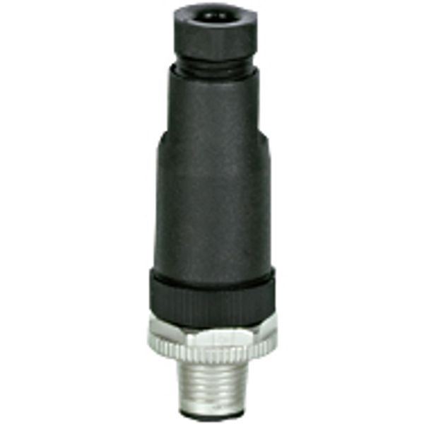 PSS67 M12 connector,straight,male,5poleB image 1