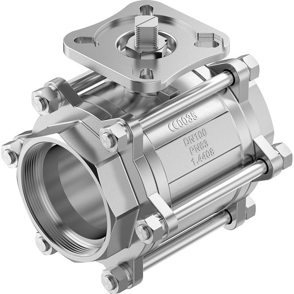 VZBE-4-WA-63-T-2-F1012-V15V15 Ball valve image 1